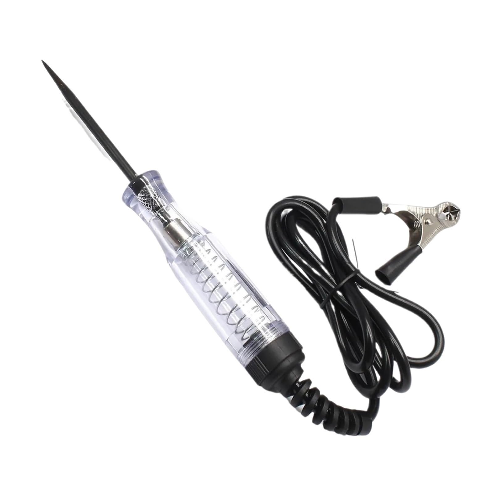 Spannungsprüfer, 6 Stücke Auto Lkw Spannung Circuit-Tester Sonde Stift Reparatur Werkzeug,Autoelektrikwerkzeug(Black)