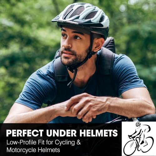 Image of WTACTFUL Cooling Breathable Skull Cap Men Women, Sweat Wicking 1-2-4 Pack | 3D Honeycomb Mesh Lightweight Moisture-Wicking Thin Summer Beanie Head Cover Cap Under Helmet Liner Hard Hat Gym Running