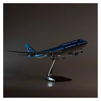 大韓航空　ボーイング747-400 1\160 飛行機模型 1/160 Korean Air Boeing 747 Passanger Plane Cabin Light