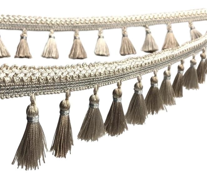 Bordure de Pompon, Garniture à Franges et Pompons, Ruban tressé, Garniture décorative, Couture, Artisanat, Accessoires, Rideau, canapé