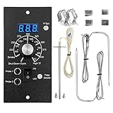 Meatender PID Digital Pro Controller Replacement (Item#365) for Traeger Pellet Grill, with 1 RTD Sensor, 2 Meat Probes.