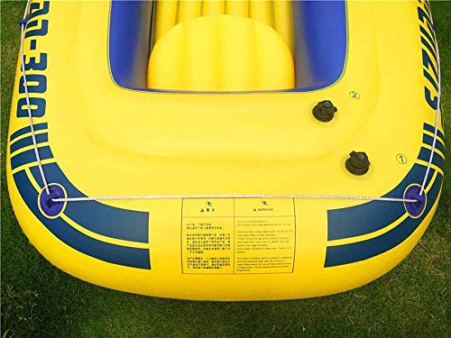 Kayak gonflable de pêche résistant aux crevaisons avec filet - 4