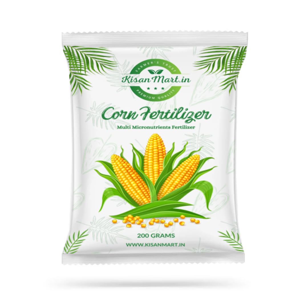 Corn Fertilizer | 100% Organic Plant Food for Faster Growth & Higher Yield | Best Fertilizer for Maize | Enhances Root Strength & Soil Fertility (200 Grams)-image-13