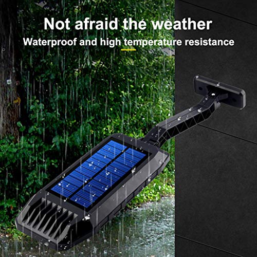 Flameer de Rua Solar Luz de Inundação Ao Ar Livre, sensor de movimento IP65 Dusk To Dawn Luz Solar c