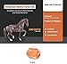 Himalayan Salt Lick Block for Horses and Livestock, 4-5 lbs Each, 4 Pack, Pink
