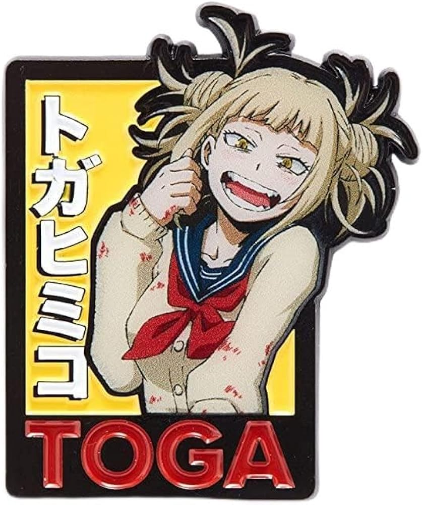 Amazon.com: Hot Topic Himiko Toga Kanji Enamel Pin : Clothing