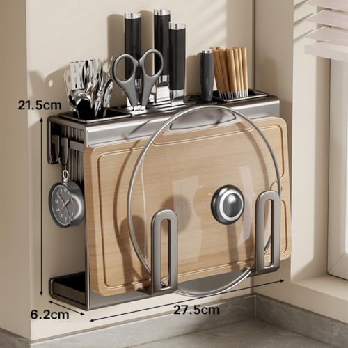 Organizador de cocina de pared para cocinar sin desorden y con todo a la mano 6