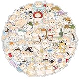 ハムスターステッカー 60枚、子供、ティーン、大人、ウォーターボトル、スケートボード、ノートパソコン、教室の賞品に最適な防水ビニールステッカー (ハムスター)