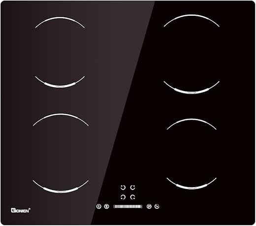 GIONIEN Piano Cottura a induzione, Piano Cottura Elettrico da 60 cm, Piano...