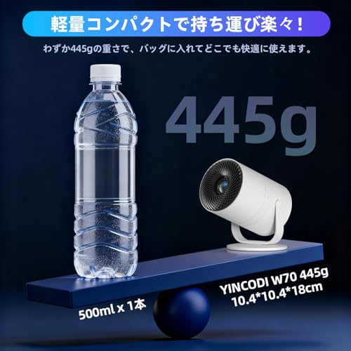 YINCODI プロジェクター 家庭用 1080P 天井投影モデル