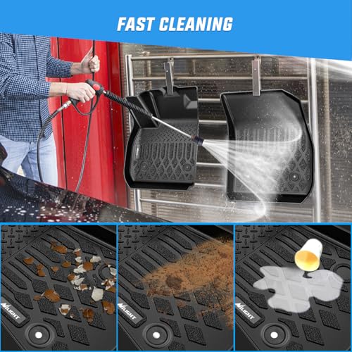 Image of Nilight TPE Floor Mats for Buick Envision 2021 2022 2023 2024 2025 2026 | All Weather Custom Fit Heavy Duty Floor Liners