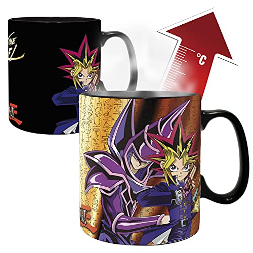 Materiale: ceramica ABYstyle YU-GI-OH! YUGI Vs KAIBA Tazza Magica Cambia Immagine col Calore 460ml Heat Change mug