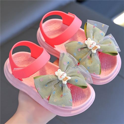 Sandals for Girls Toe Solid Color Bowknot Children Casual Shoes Baby Girls Shoes2