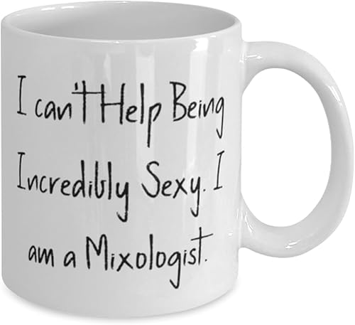 Miniatura 2 de Sarcastic Mixologist Gifts, I can't Help, Sarcasm Birthday 11oz 15oz Mug Gifts Idea For Friends, Mixologist Gifts From Friends, Cocktail recipes,