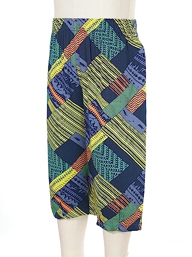 Little Kids Unisex Smocked Harem Baggy Pants Girls Boys Sports Dance Shorts Trousers Bohemian Casual Wear4