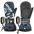 SAVIOR HEAT Heated Mittens for Snowboarding,Heated Ski Gloves for Men Women,Kevlar Palm, 3M Thinsulate, Waterproof, App-Controlled Heating, Winter Sports