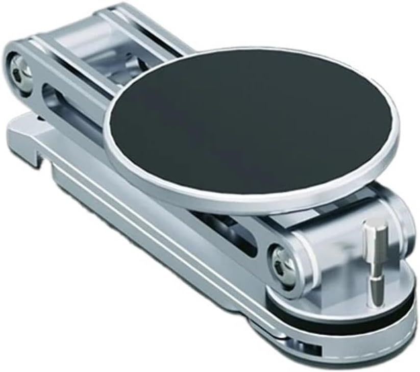 Strong Magnetic 2-in-1 Phone Tablet Holder Stand&Selfie Stick Lightweight Aluminum 360° Rotatable Foldable for Travel&Desktop