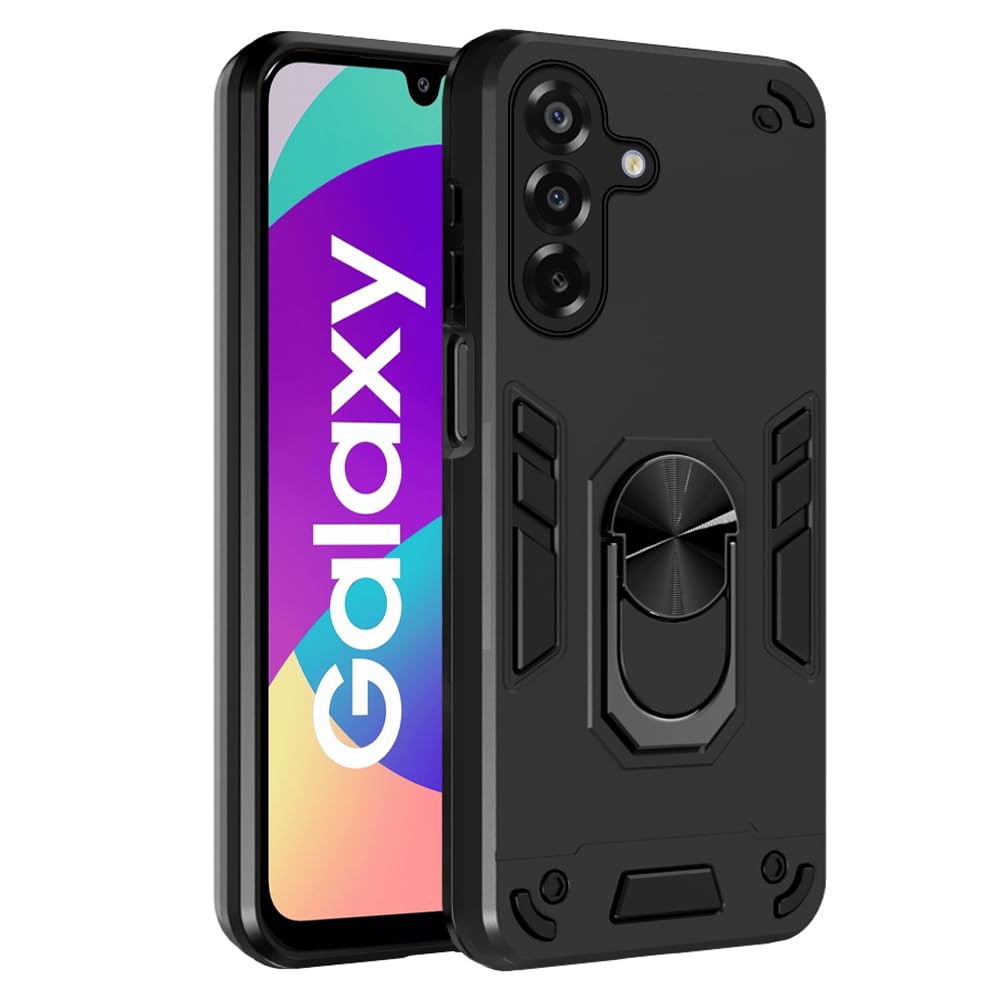 Realme P4 5G Armor Case - Rotating Ring & Kickstand -9