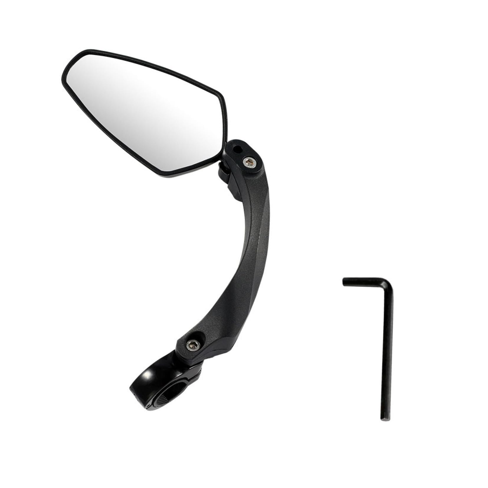 BESPORTBLE 3pezzi Specchietto Retrovisore Bici Girevole Specchietto Per Manubrio Leggero e Compatto Accessorio Resistente Per Biciclette e Monopattini Facile Da Installare Design Pratico e