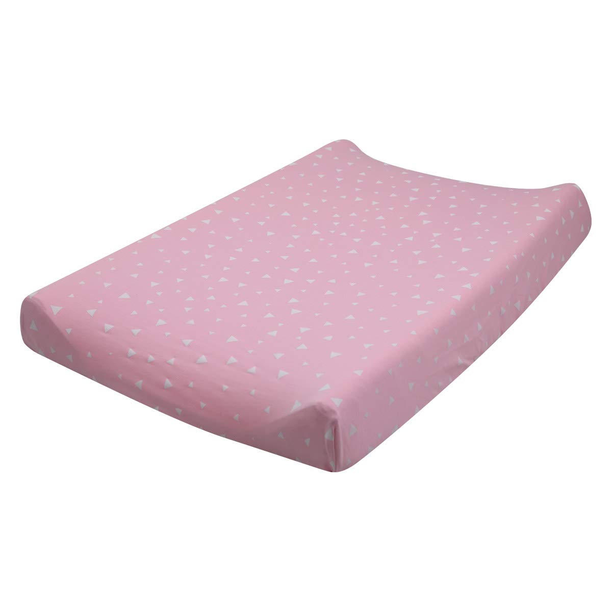 JYOKO KIDS Sabana para cambiador, Mini Cuna y Colecho, Algodón Impermeable/Protector de Colchón (90 X 50 cm, PINK SPARKLES)