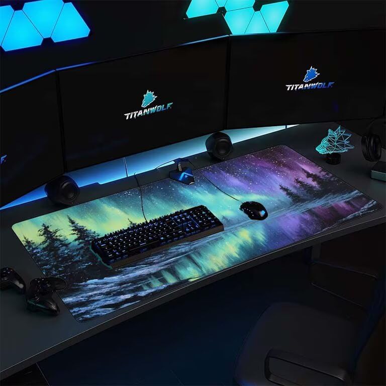 Gaming Tapis De Souris Chien Mignon Grand Tapis De Bureau Surface Lisse