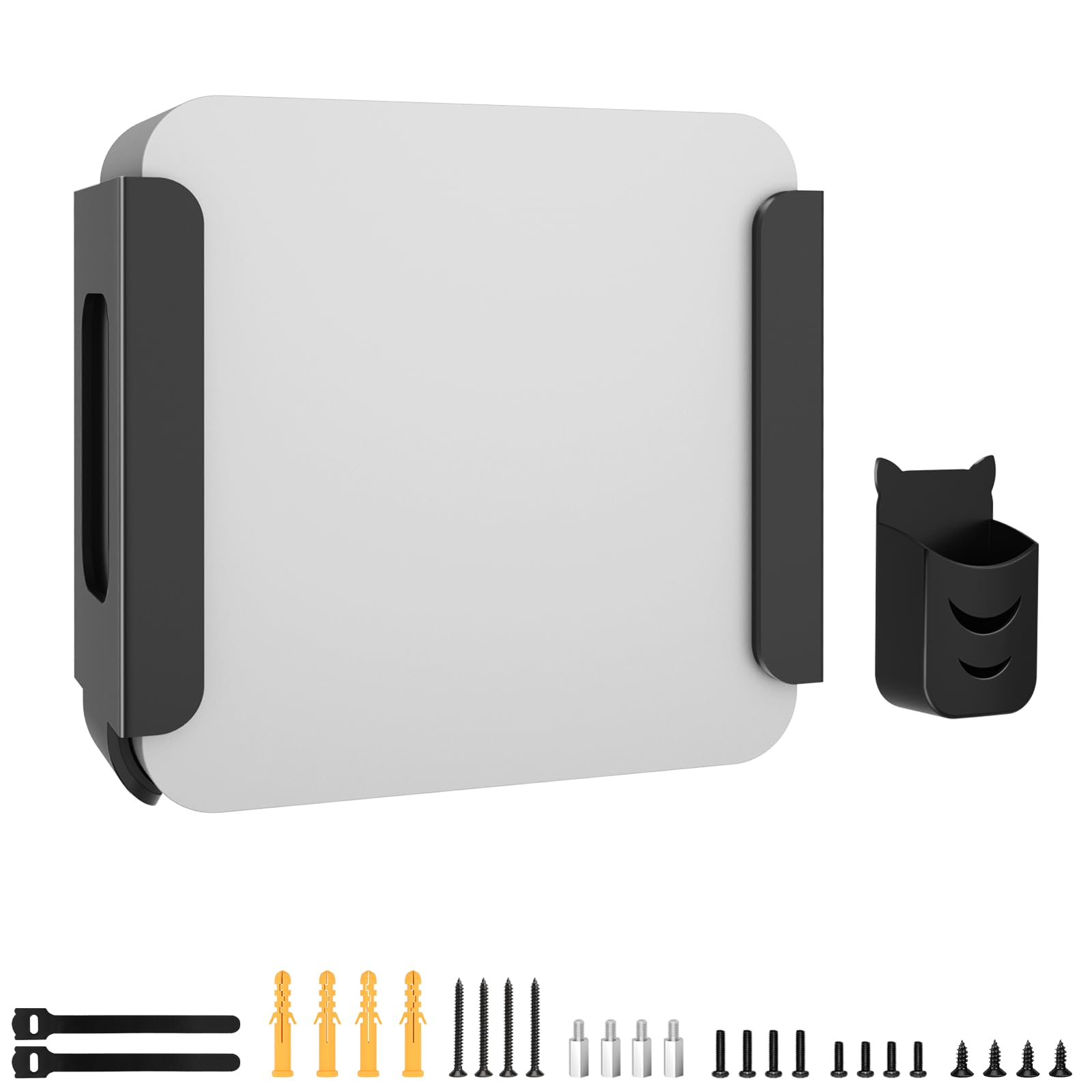 Mini PC Mount Compatible with Beelink GTi12, GTi12 Ultra, GTi13, GTi13 Ultra, GTi14, GTi14 Ultra Mini PC, Vesa/Wall/Under Desk, Mount for Beelink, Easy to Install, with Holder, Black
