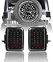 Hooke Road Wrangler Tail Light Replacement Assembly Smoked Lens w/Brake Light & Turn Signal for Jeep Wrangler JK & Wrangler Unlimited 2007-2018