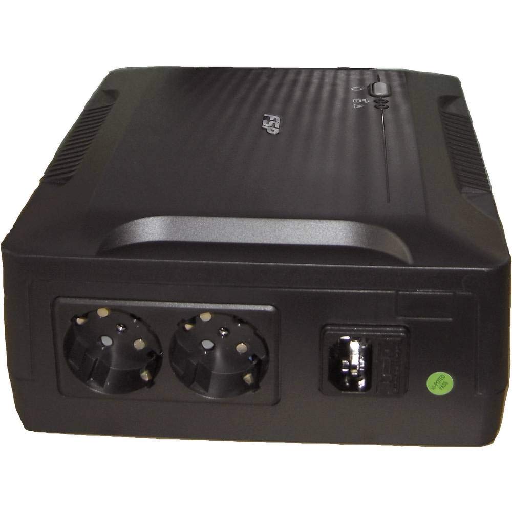 FSP Nano SAI 600 VA / 360 W, sinusoidal simulada, excelente Control de microprocesador Garantiza una Alta fiabilidad
