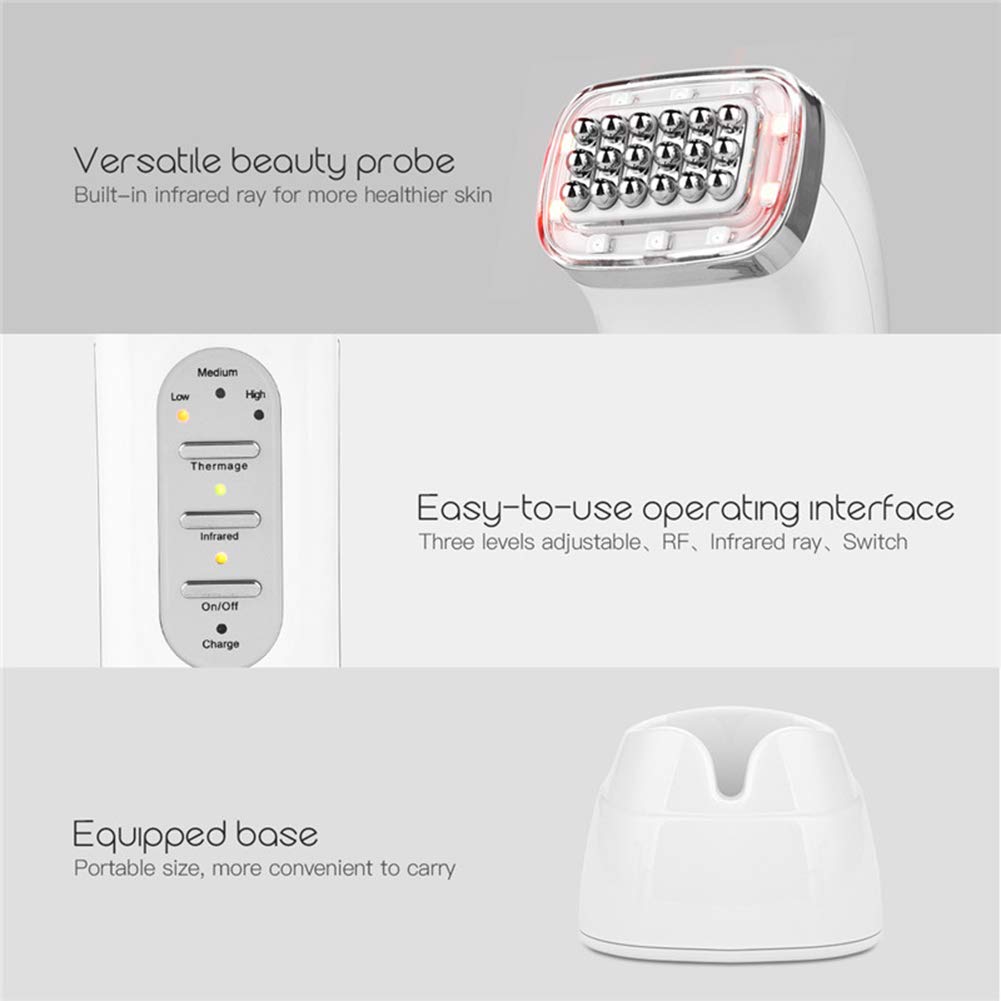 Terapia De Infrarrojos RF Masajeador Facial Rejuvenecimiento De La Piel De La Cara Apriete Dispositivo De Belleza Para El Cuidado De La Piel Contra El Envejecimiento LFMXLD