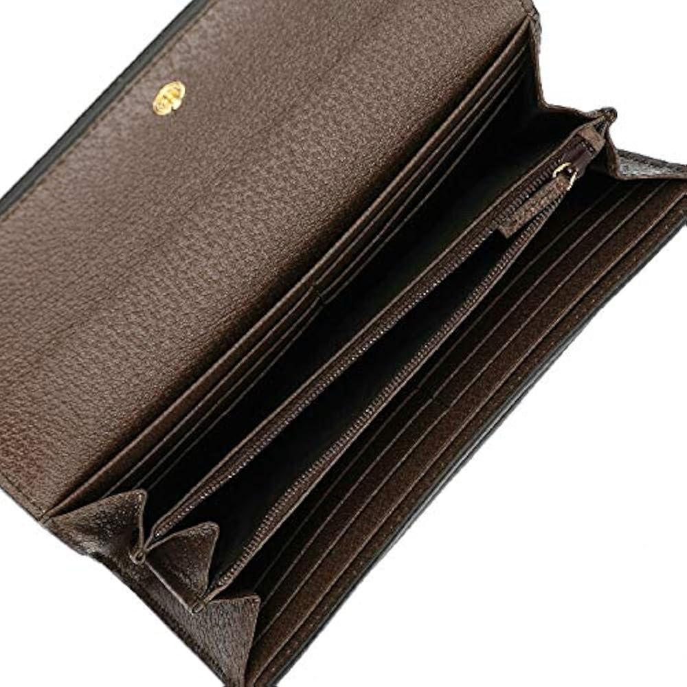 Amazon | [グッチ] 長財布 レディース オフィディア ブラウン 523153