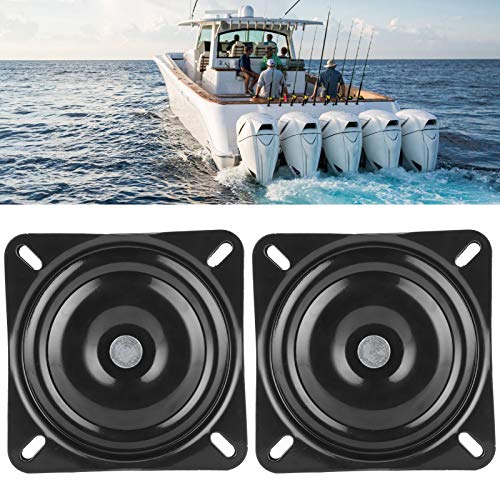 aqxreight - Stoel Draaibare Basis, 1 paar Stoel Draaibare Basis Montageplaat Hoge Sterkte 360 Graden Draaibaar Voor Marine Boot - Image 3