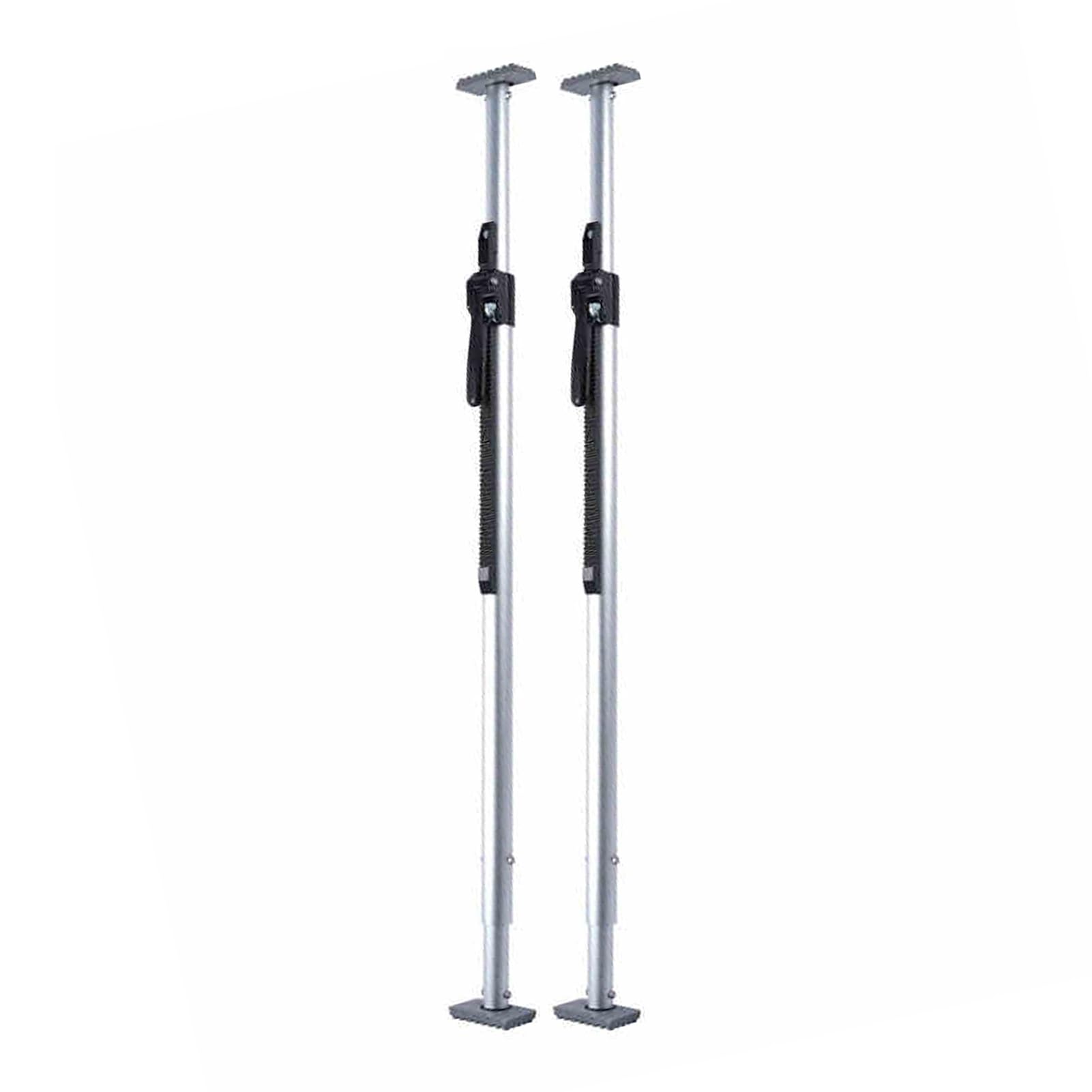 QIYFOZ Ratcheting Cargo Bar，，Universal Ratcheting Cargo Bar for Pickup Truck Bed, Heavy Duty Load Lock, 440LB Capacity, Adjustable 130-168cm, 2-Piece Cargo Bar for Trailers and