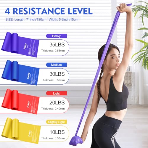 Variante de Fokky bandas elasticas musculacion 1.8M set de 4