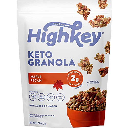 HighKey Keto Food Low Carb Granola Cereal & Clusters - Gluten Free Snacks