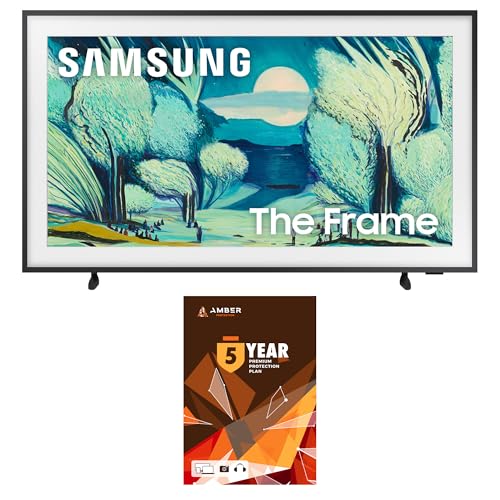 Image of Samsung QN65LS03FAFXZA 65 Inch The Frame QLED 4K Art Mode Vision AI Smart TV with 5 Year Amber Protection Plan (2025)