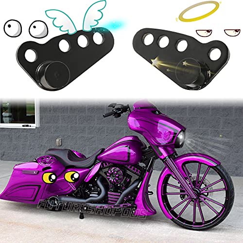 Futureshop Fits 2015 Street Glide Lowering Kit For 02-16 Harley Touring 2005 Road King Drop Links 1-3 inches Motorcycle Accessories 08 Ultra Classic Block 14 CVO Limited Rear Shocks 05 Electra