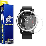 ArmorSuit Garmin Vivomove [42mm] Anti-Glare Screen Protector (2 Pack) Full Coverage MilitaryShield Screen Protector for Garmin Vivomove [42mm] - Matte Anti Bubble Film