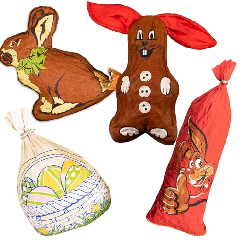 WURSTBARON® Salami Geschenkset Ostern 4-teiliges Wurstpaket mit Osterhase & Osterei Wurst Geschenkbox aus Bayern