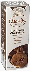 Biscoito Sem Glúten Recheado de Chocolate Marilis 100g
