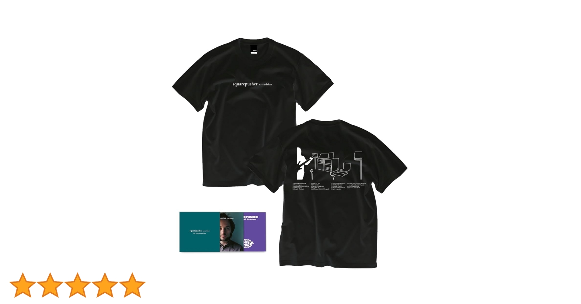 SQUAREPUSHER Ultravisitor レコード 初版盤 最終値下げ Amazon.co.jp: Ultravisitor (20th Anniversary Edition) [初回
