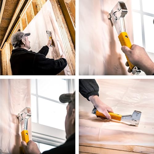 image for Arrow Fastener Arrow HT50 Heavy Duty Hammer Tacker, Chromed-Steel Manu