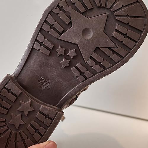 Girls Ankle Boots Kids Ankle Booties Comfortable Slip on Short Booties Side Zipper Bowknot Dress Shoes4