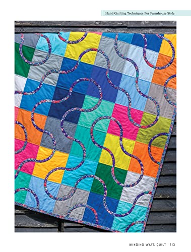 Hand Quilting Techniques for Farmhouse Style: Easy, Stress-Free Ways to Quickly Hand Quilt (Landauer) 32 Utility Designs, 11 Step-by-Step Projects, Stitches, Binding, Finishing, Basting, and More - Image 7