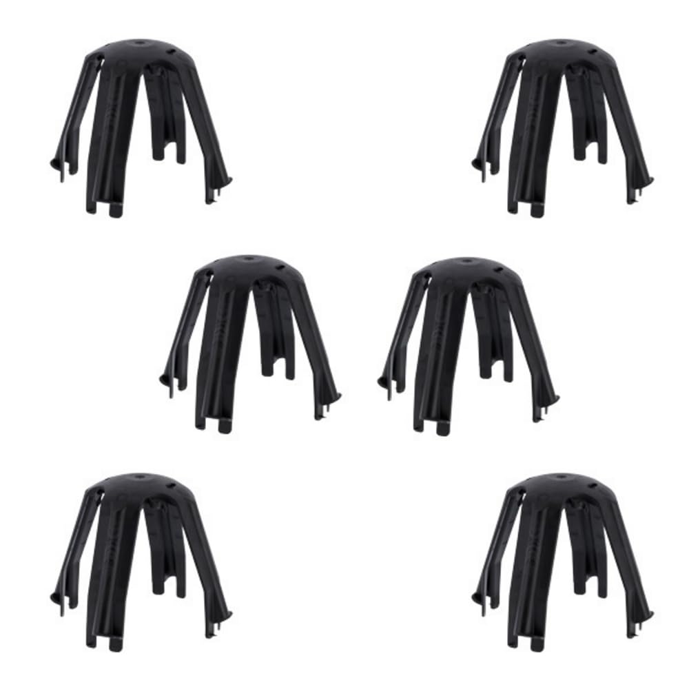HellermannTyton - Lot De 6 Capots De Protection Pour Spot Encastrés