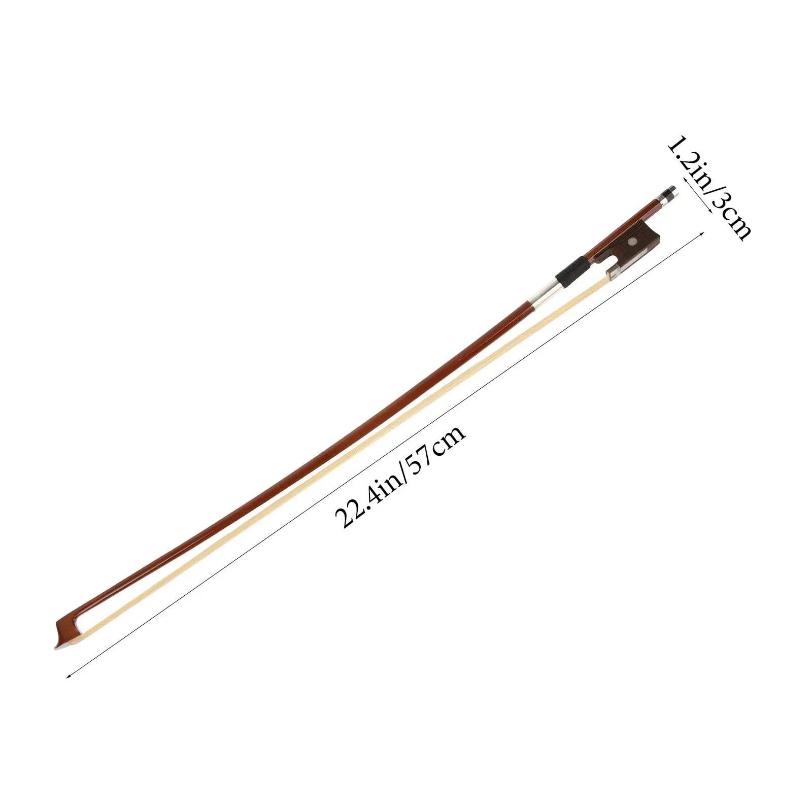 Arcos De Violín Profesionales Arco De Violín Para Principiantes Con Crin Y Madera Para Practicar Un Tono Potente Tacto Cómodo