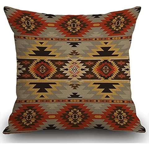 Smooffly Geometric Pattern Cushion Cover Cover