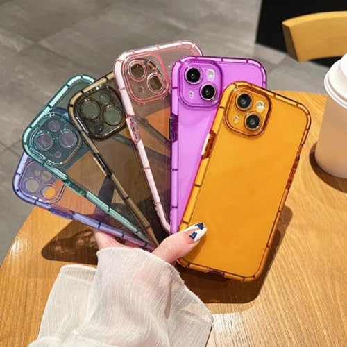 Coque de téléphone de luxe pour iPhone XS antichoc transparente - 4