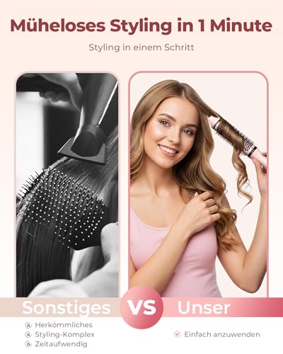Bopcal Thermal Brush 3 in 1- Thermobürste Ionen mit Digital Display C2571 – Ansicht 5