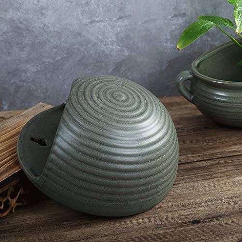 Cesta colgante de pared para flores de 18cm y macetero decorativo 3