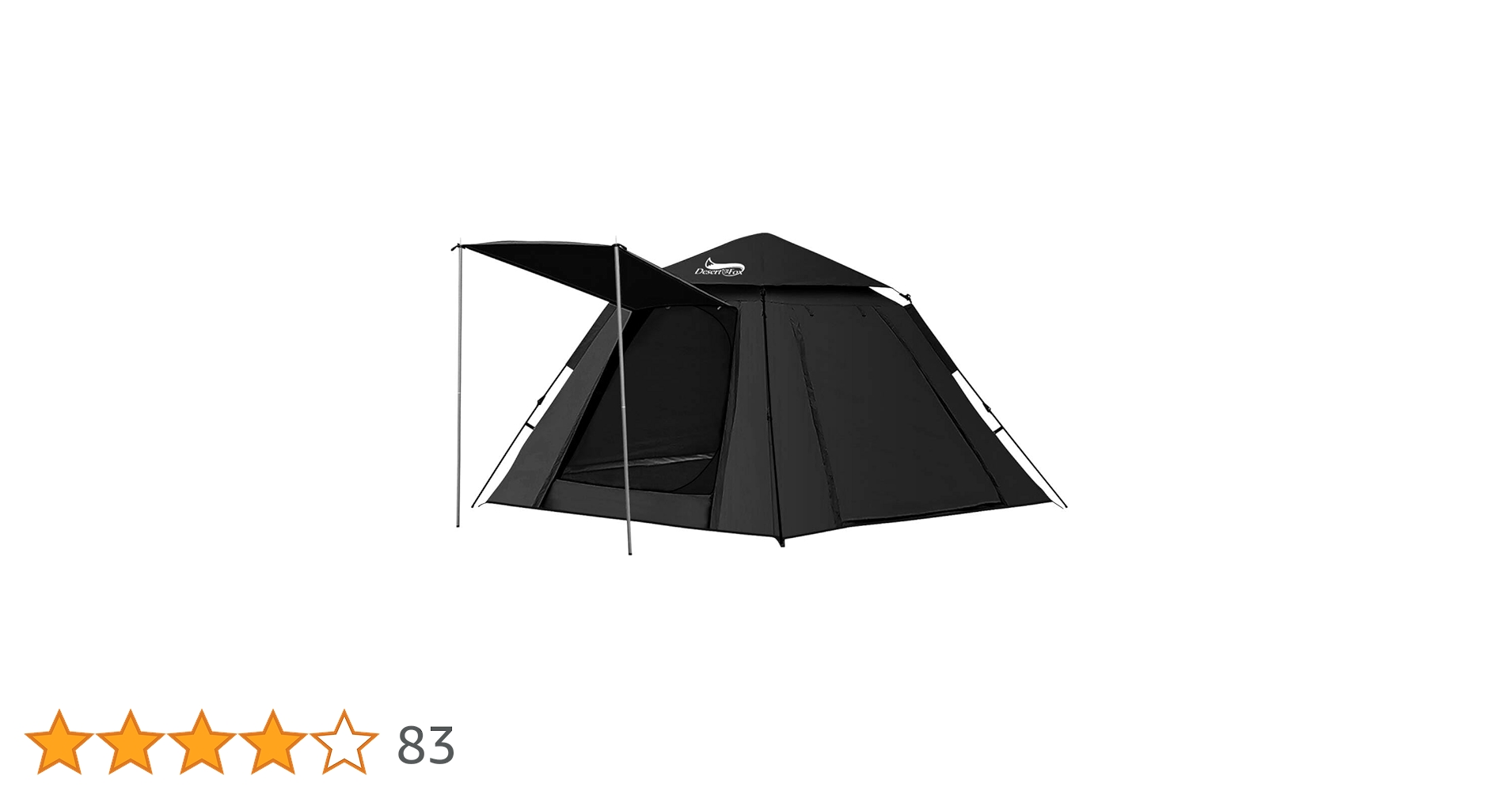 【数量限定】DesertFox テント ワンタッチ 3-4人用 4000mm耐水 Amazon.co.jp: DesertFox テント ワンタッチ 3-4人/4-6人用
